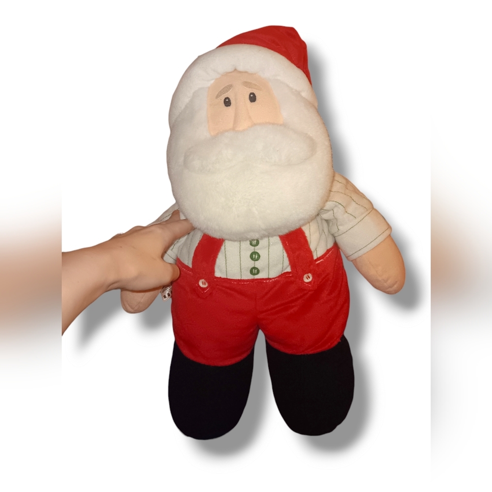Eddie Walker Plush Stand Alone Christmas Santa Claus 🎅